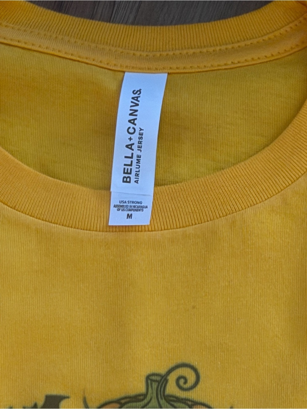 Halloween Star Character T-Shirt Costume Tee - Yellow - Picture 2 of 2
